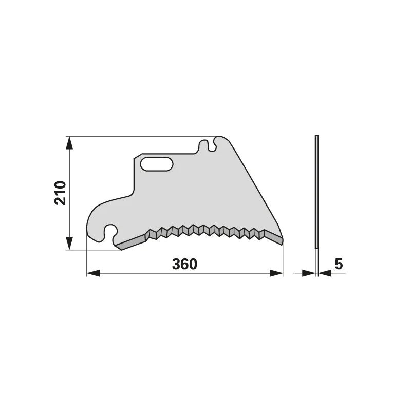 FRANK - 02101415 - Loader wagon knife