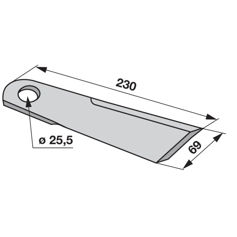 FRANK - 03.2021.03 - Chipper blade