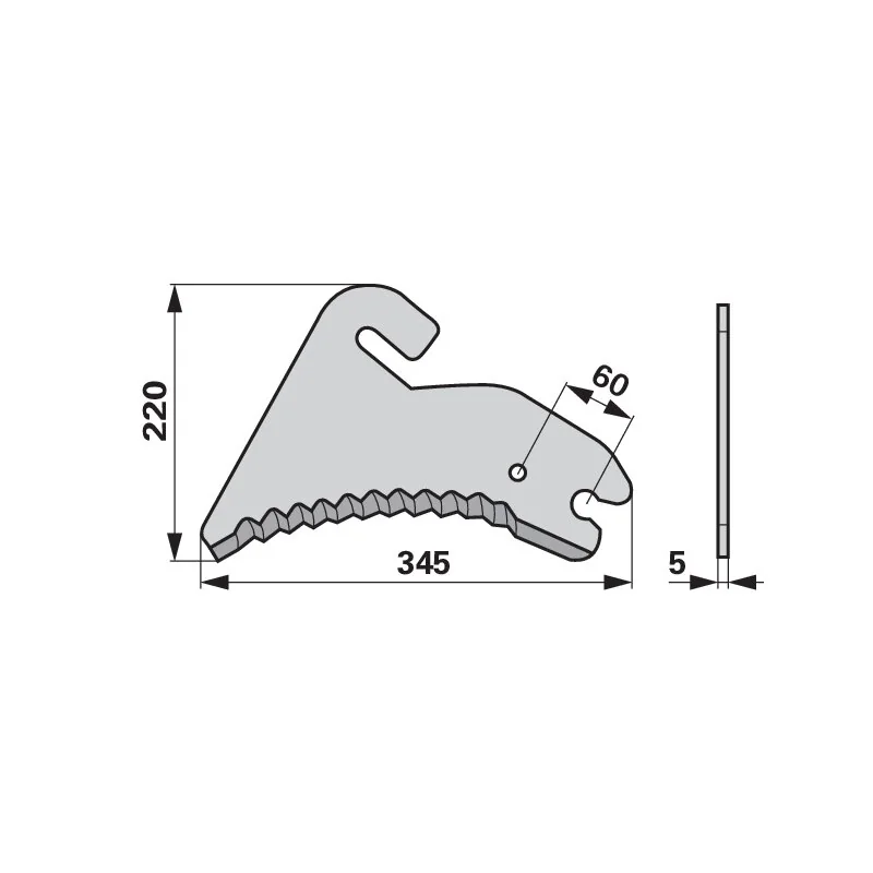 FRANK - 0982.21.04.00 - Baler knife