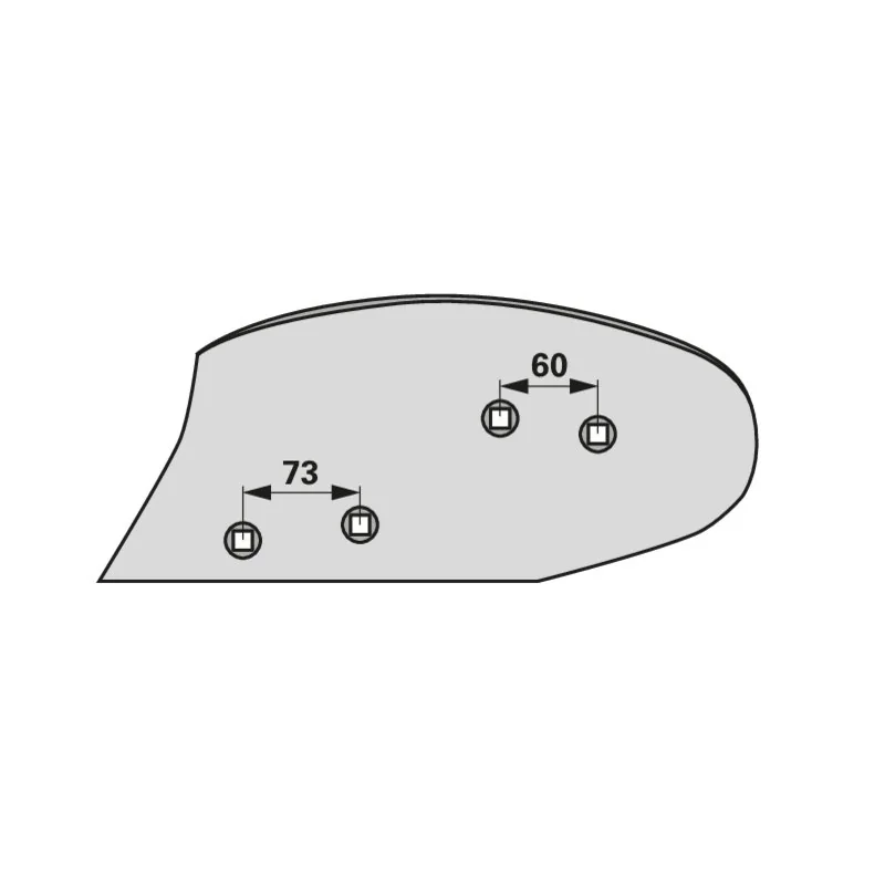 FRANK - 2715.08.02 - Skimmer moldboard