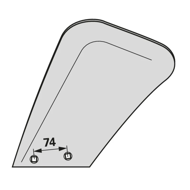 FRANK - 2715.59.02 - Skimmer moldboard