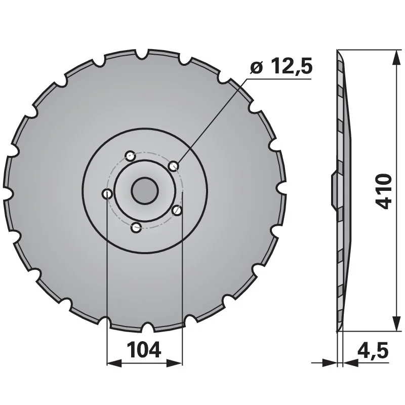 FRANK - 423574 - Sowing disc