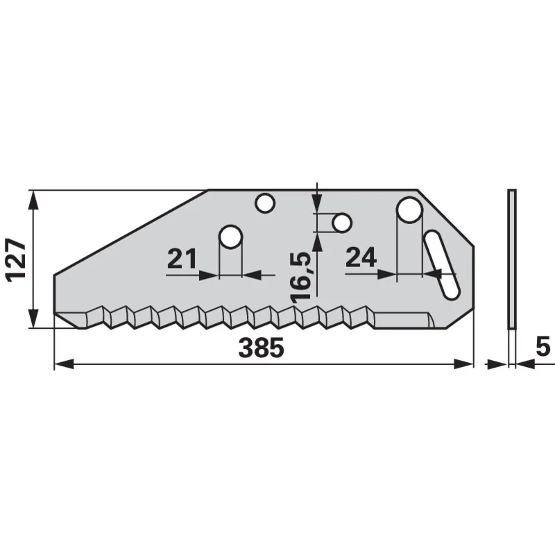 FRANK - 434.017 - Loader wagon knife