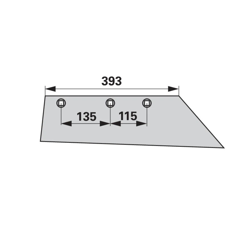 FRANK - 532-0-4043-007-8 - Blade ploughshares
