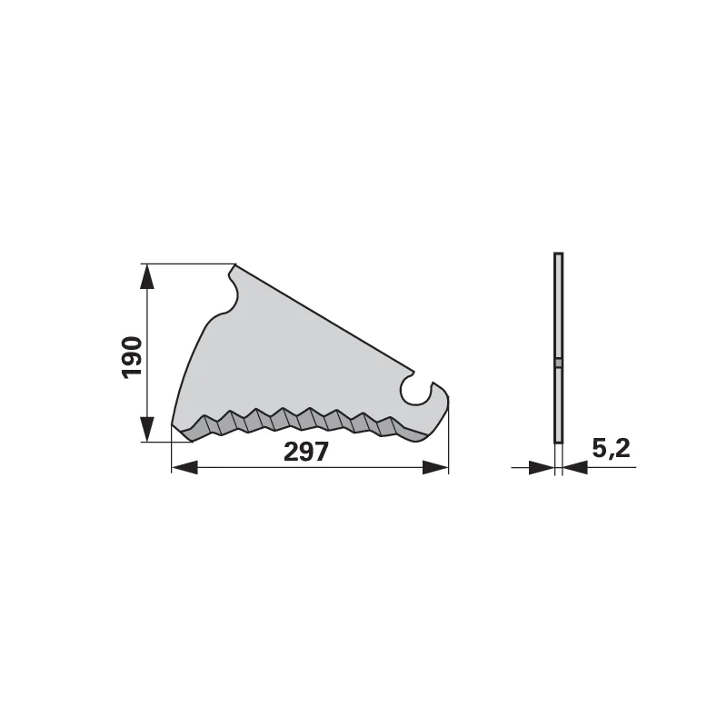 FRANK - 700721367 - Baler knife