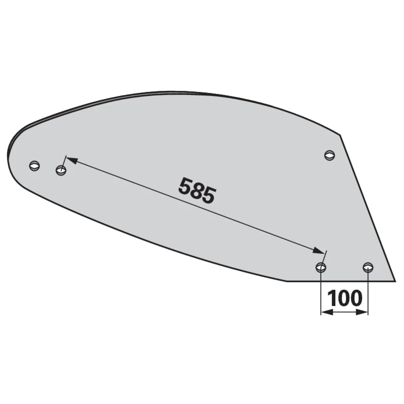FRANK - 84031 - Moll Plate