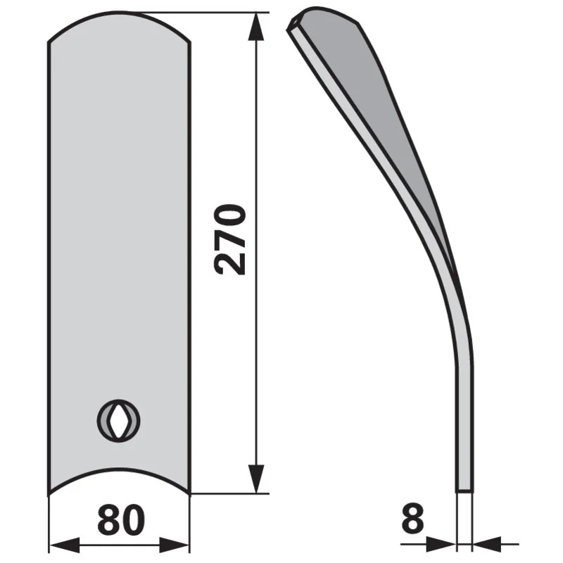 FRANK - 9762.50.036.0 - Deflector plate