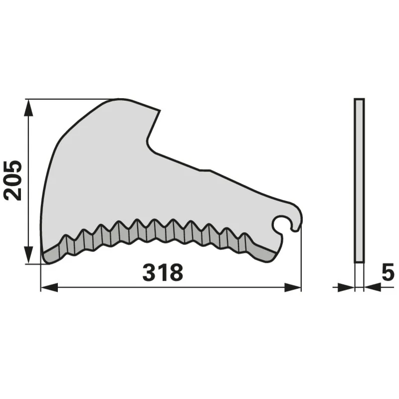 FRANK - Z5063900 - Baler knife