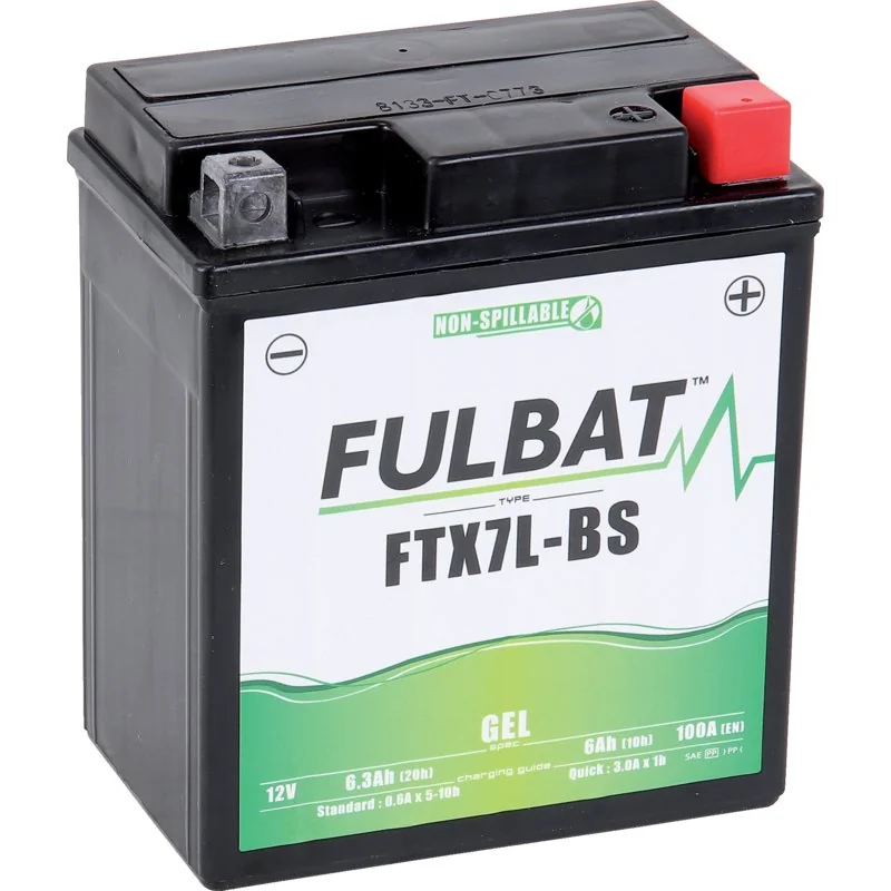 Fulbat - FTX7L-BS - Battery