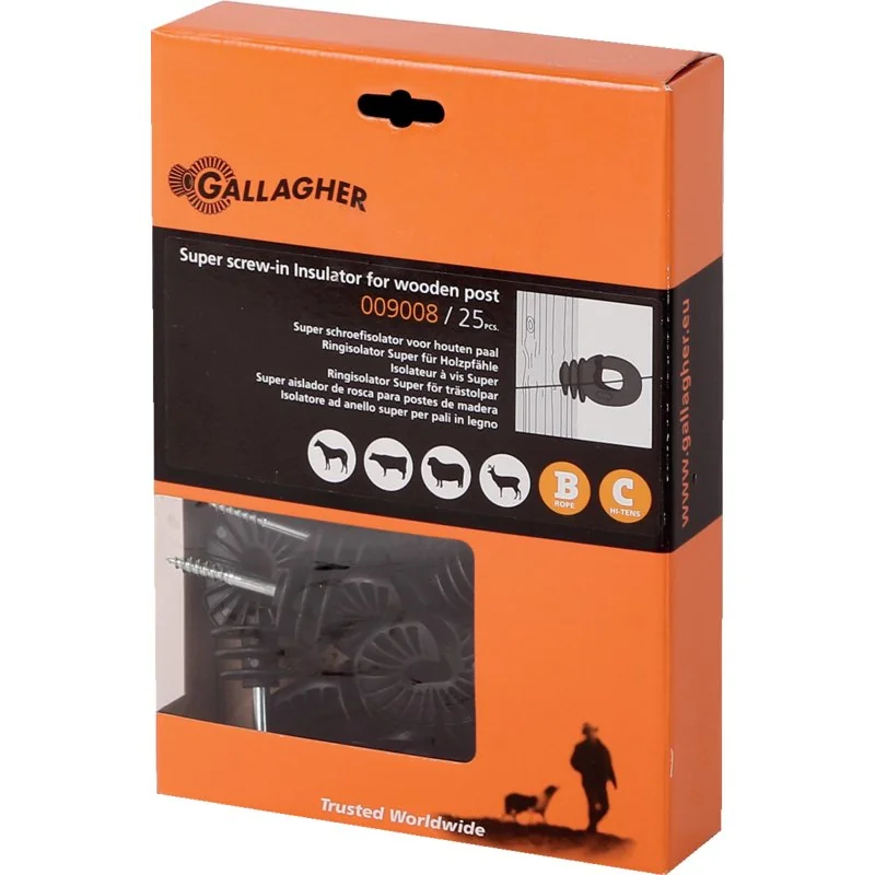 Gallagher - 009008 - Ring insulator (Pack of 25)