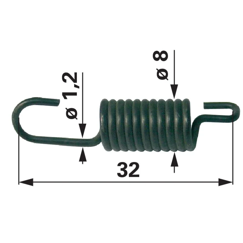 Grammer - 118708 - Tension spring