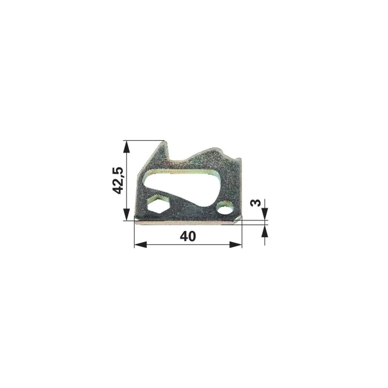 Grammer - 128605 - Release plate