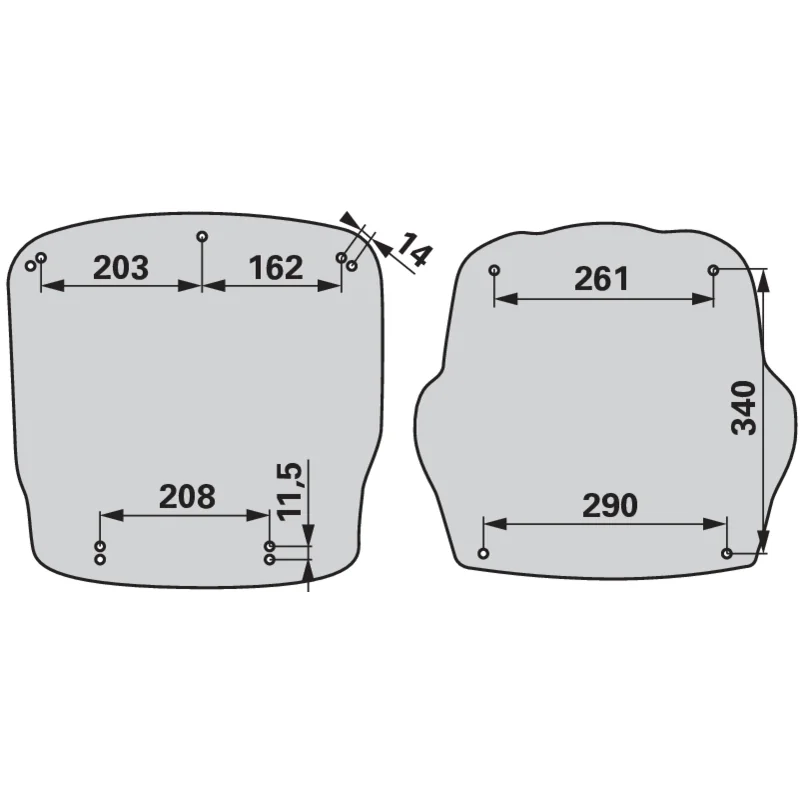Grammer - 1294098 - Upholstered suite