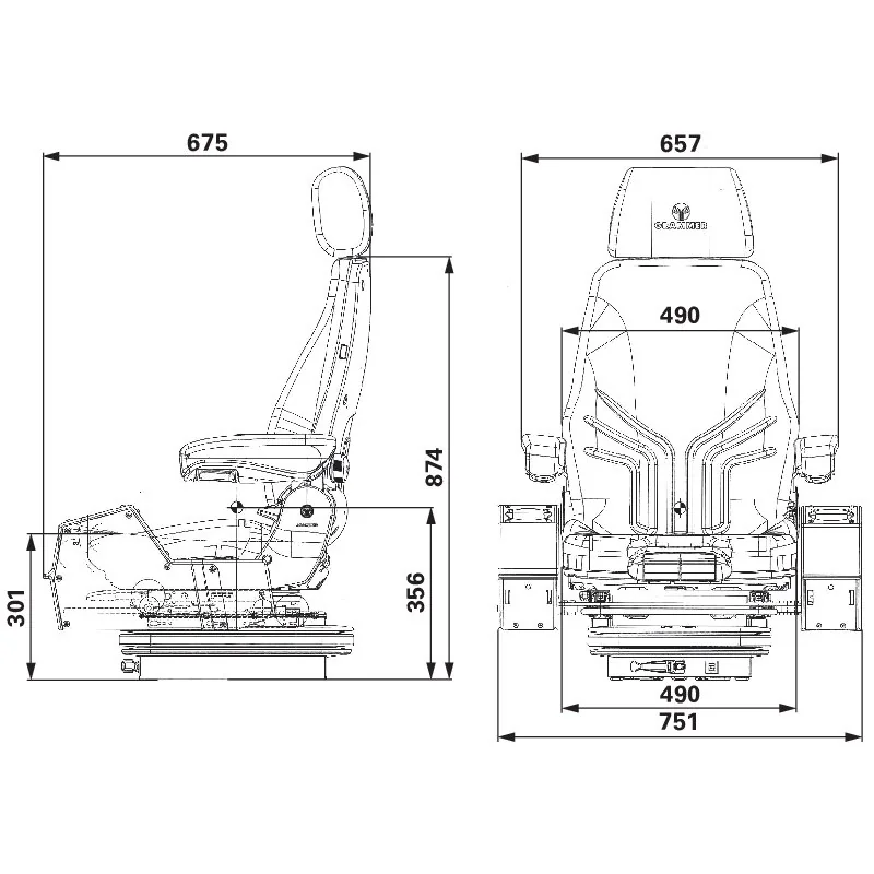Grammer - 1294548 - Seat