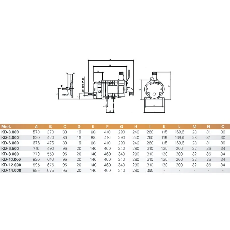 Hertell - 01KD100000 - Vacuum pump