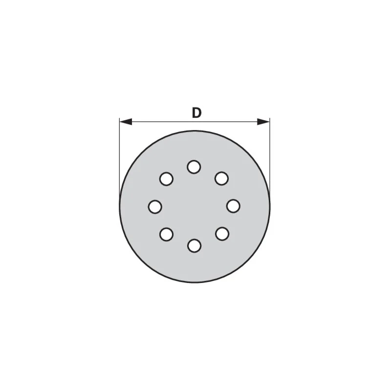 Hikoki - 753101 - Hook-and-loop sanding discs