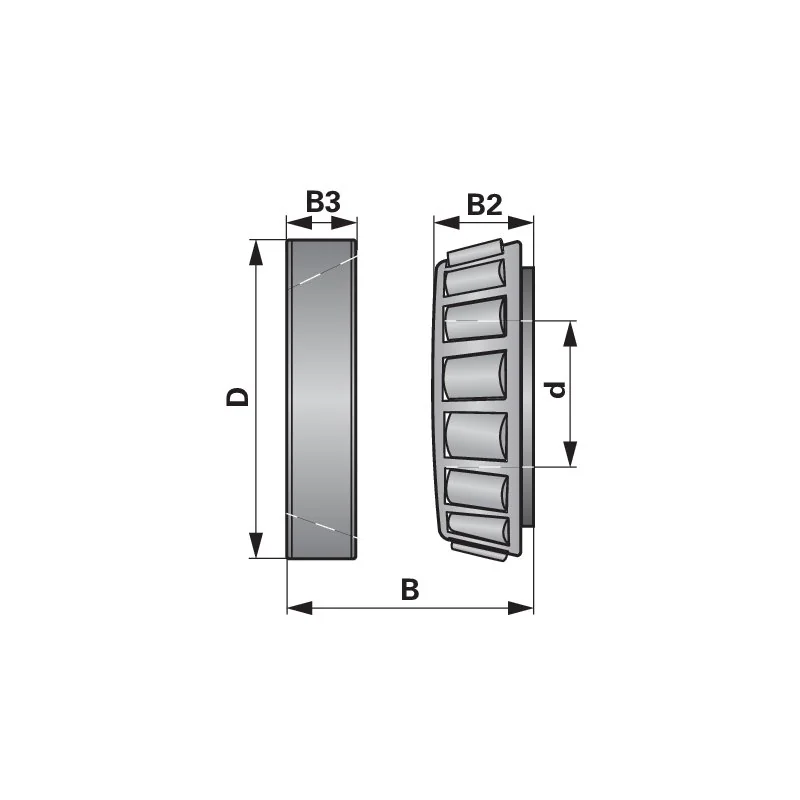 INA FAG - 30208-A - Tapered roller bearing