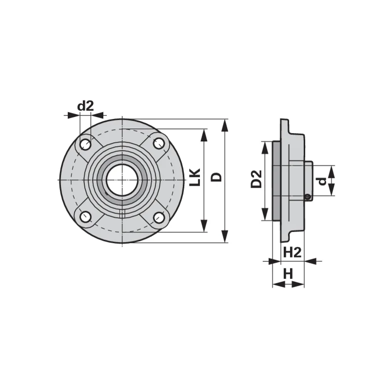 INA FAG - UCFC 204 - Flange bearing