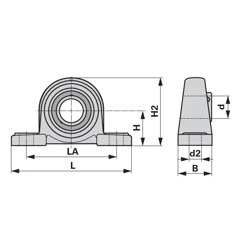 INA FAG - UCP 214 - Pillow block bearing
