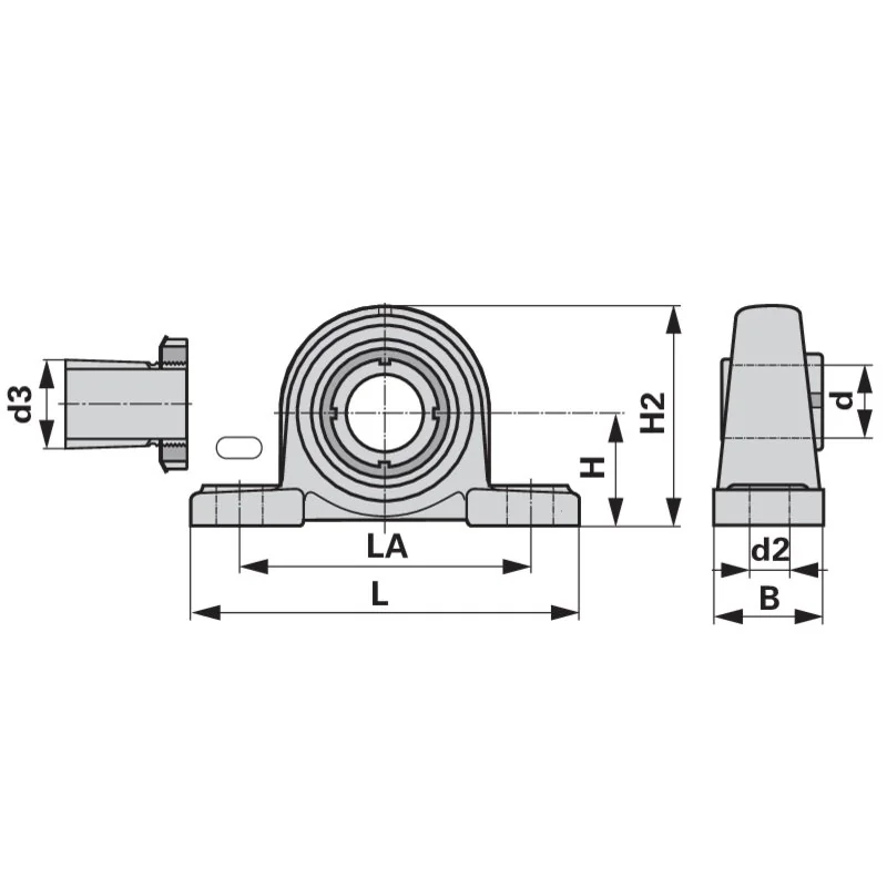INA FAG - UKP 206 - Pillow block bearing