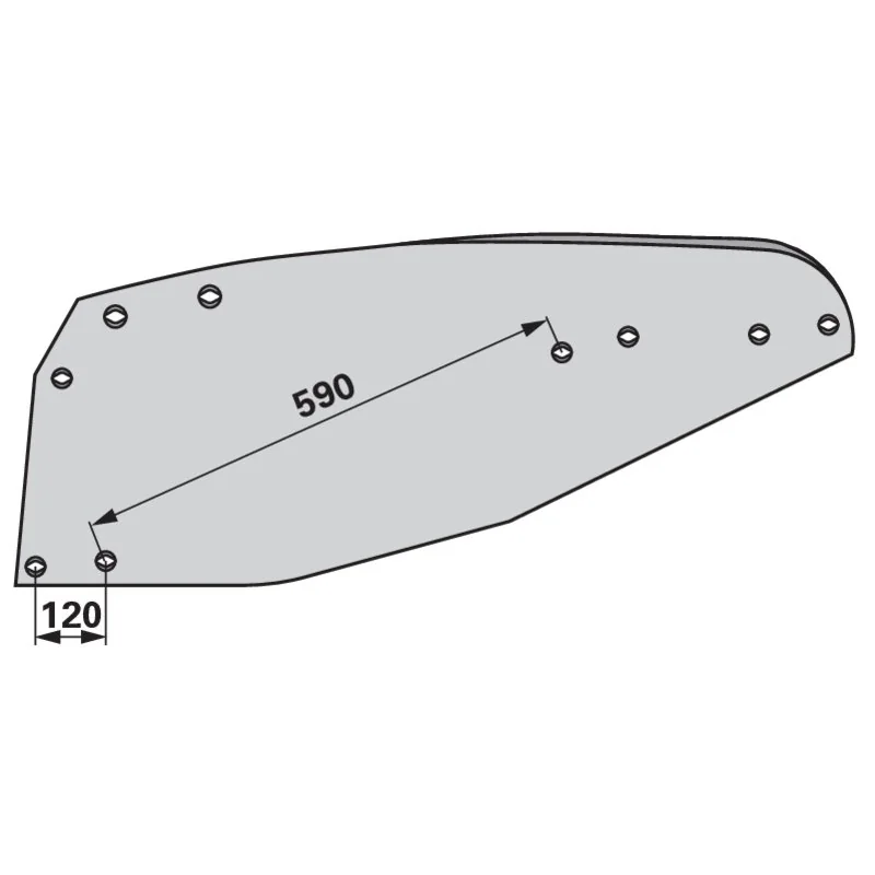 IQparts - 173459 - Moll Plate