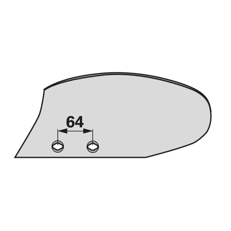 IQparts - 618105 - Skimmer moldboard
