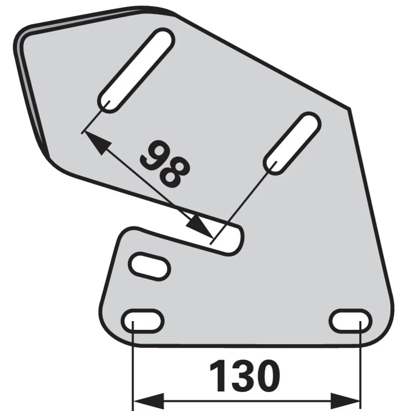 IQparts - 73-63310 - Straw guide plate holder