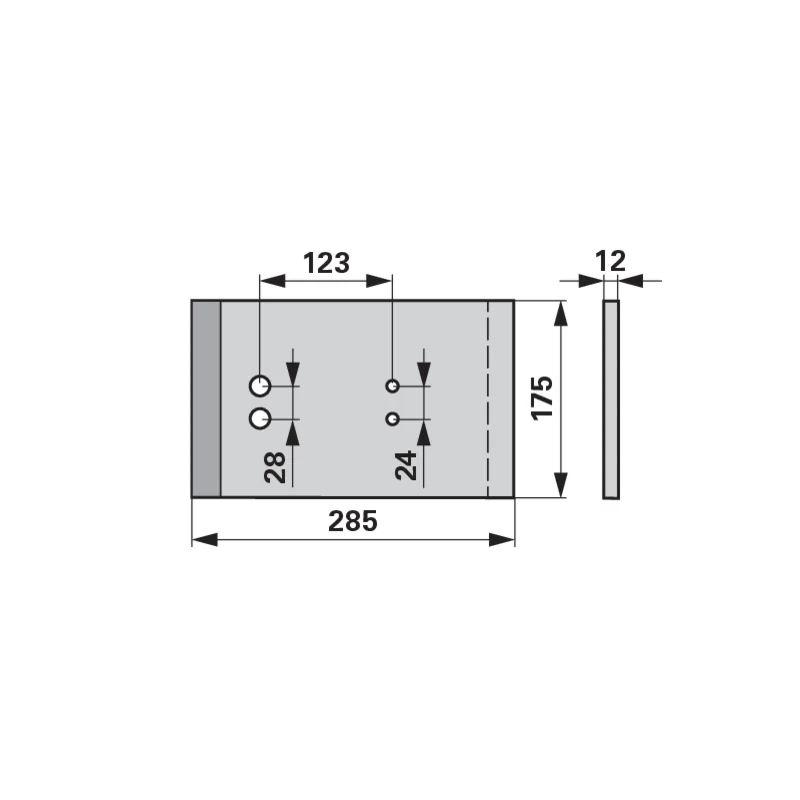 IQparts - 936.42.17 - Slide plate