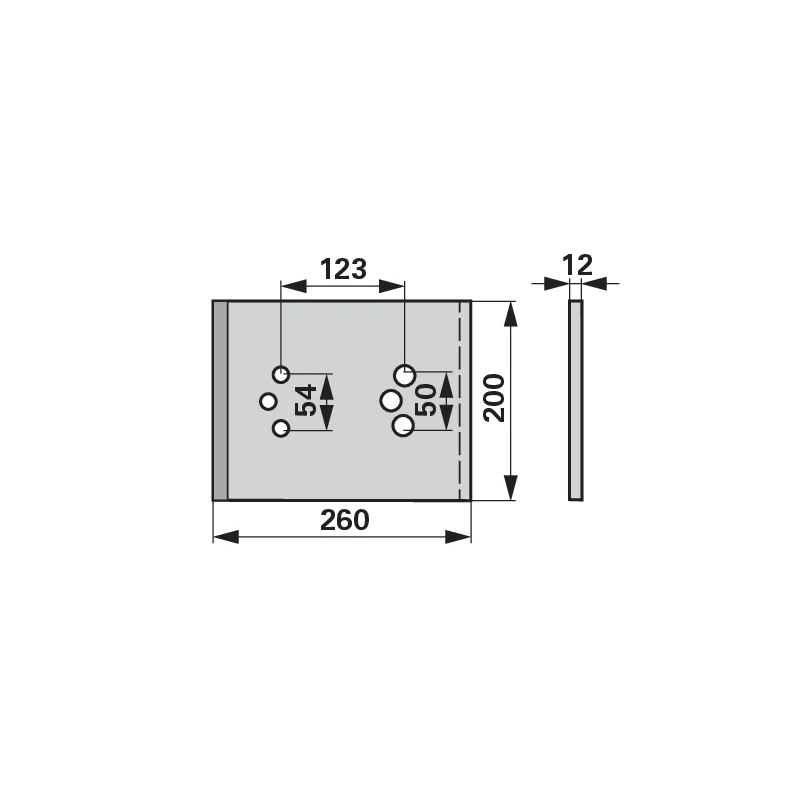 IQparts - 947.60.36 - Slide plate