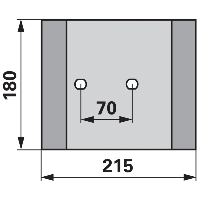 IQparts - P58.011.01 - Slide plate