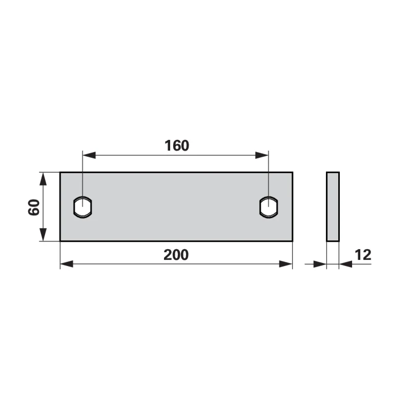 IQparts - PR7.030.01 - Slide plate