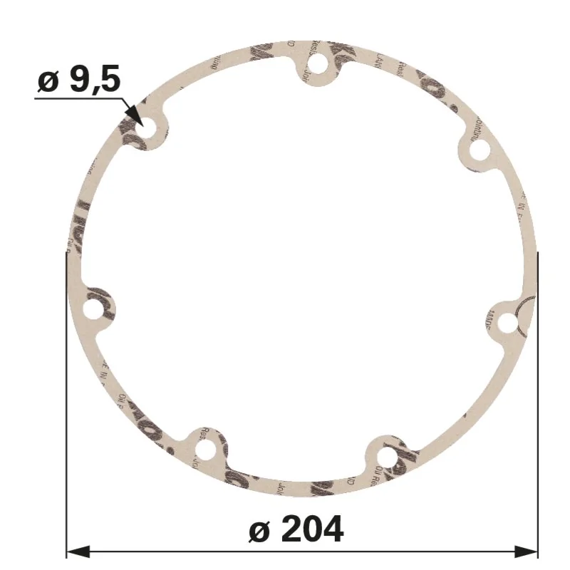 Jurop - 1680707500 - Flange gasket