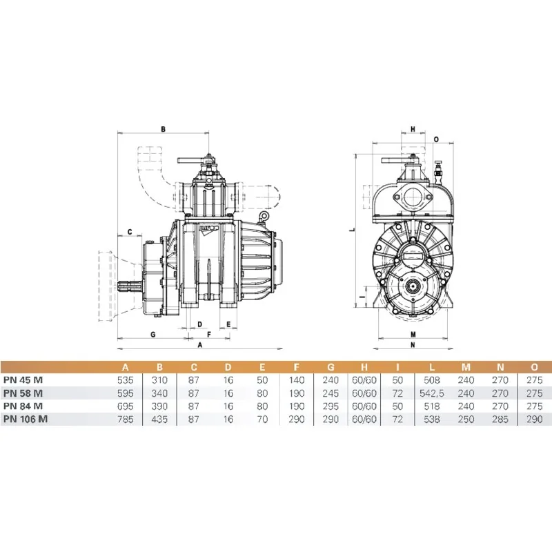 Jurop - A063213510 - Vacuum pump