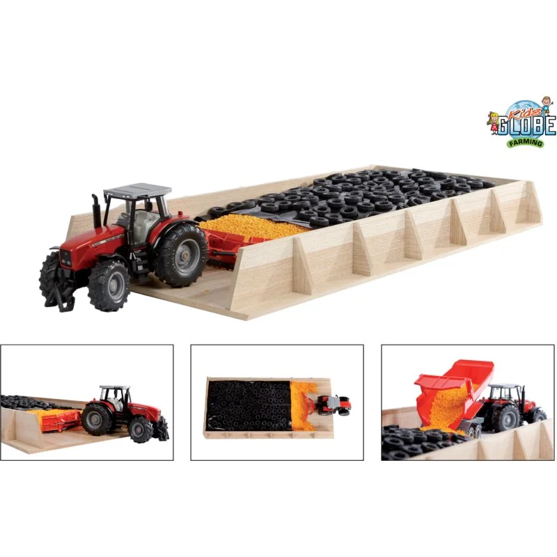 Kids Globe - 610186 - Drive-through silo