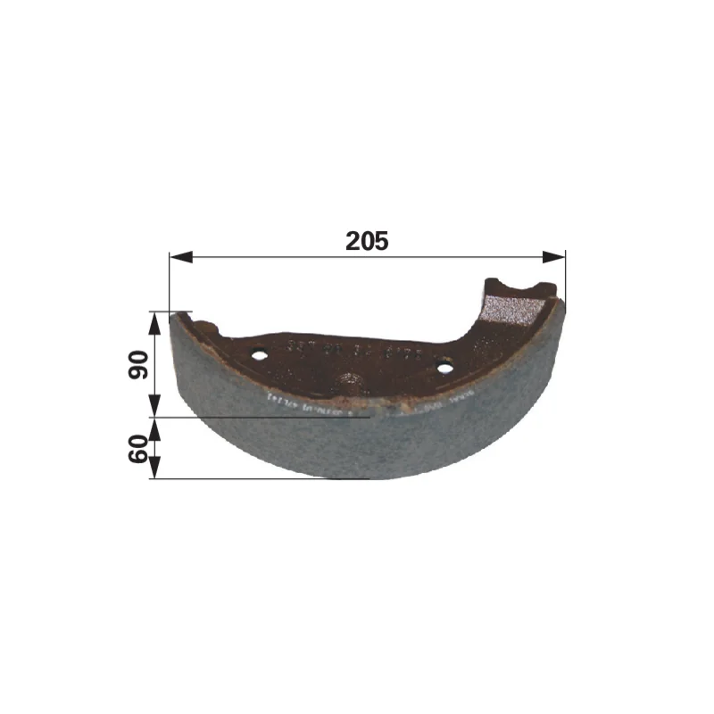 Knott - 133700340912 - Brake shoe