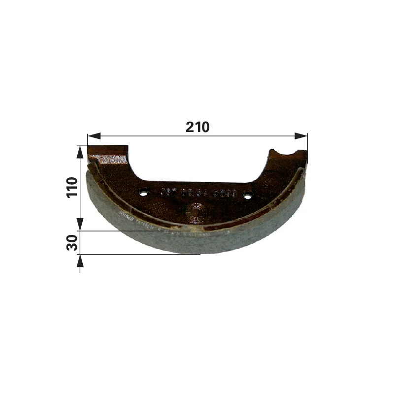 Knott - 133700340913 - Brake shoe