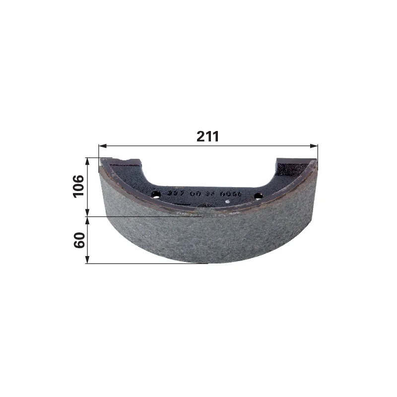 Knott - 133700340914 - Brake shoe