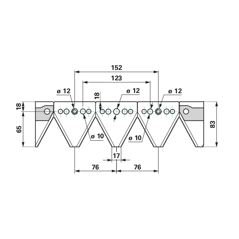 Köppl - 206C1110-01 - Mower blade