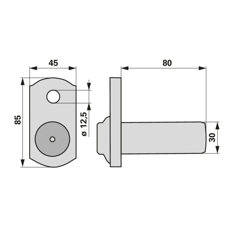 Krone - 264034 - Pin