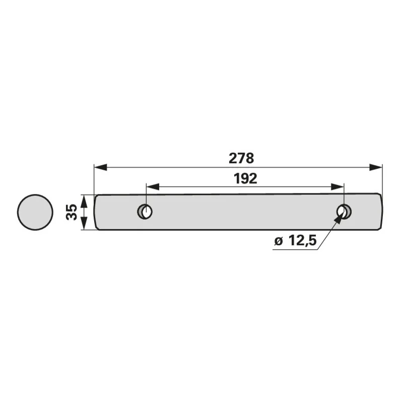 KUHN - 58727200 - Rotary axle