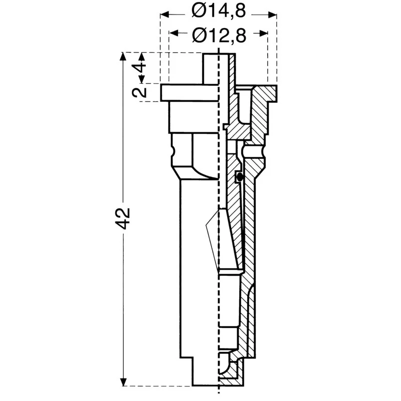 Lechler - ID 90-05 C - Injector nozzle