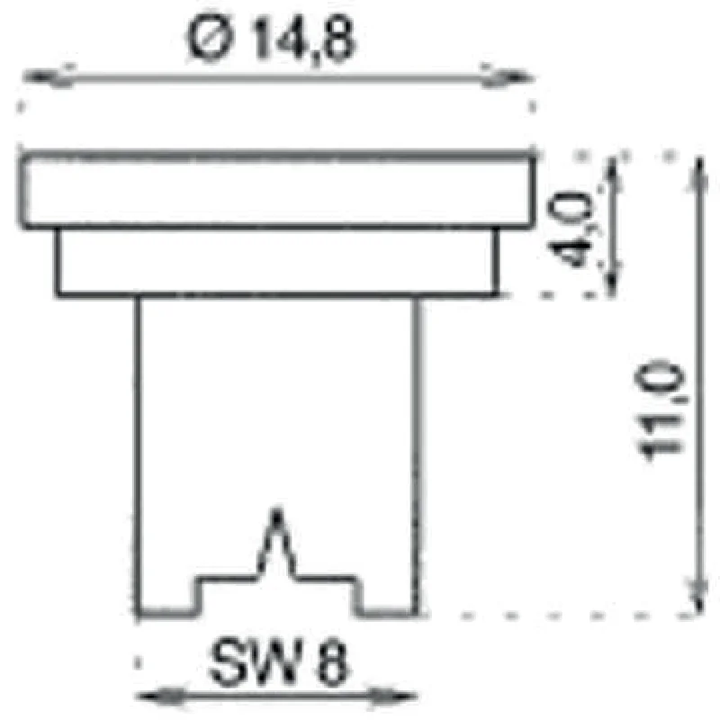 Lechler - OC 12 - Angled jet nozzle
