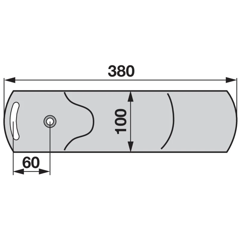 Molbro - 2701.19.02 - Scraper rail