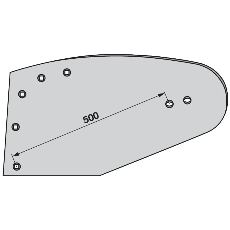 Molbro - 2702.01.02 - Moldboard left