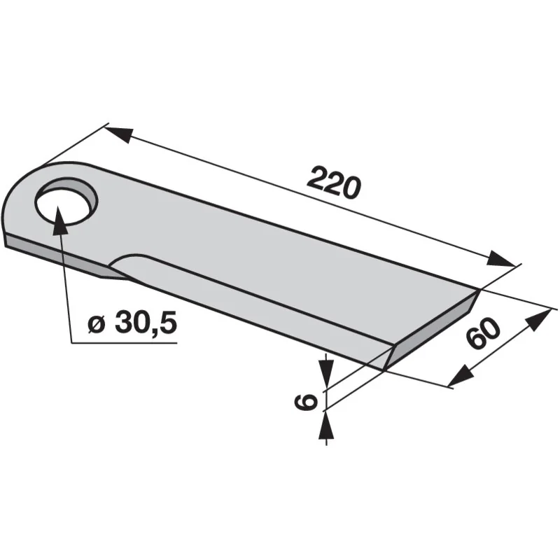 MWS - 1.310.741 - Chipper blade