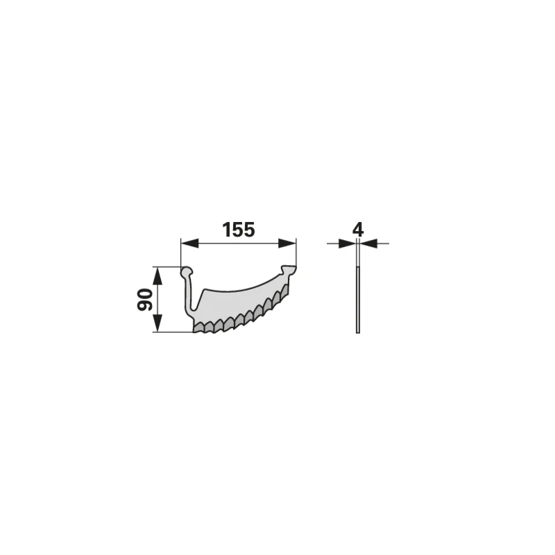 MWS - 2763640 - Baler knife