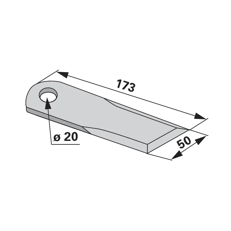 MWS - 755785 - Chipper blade