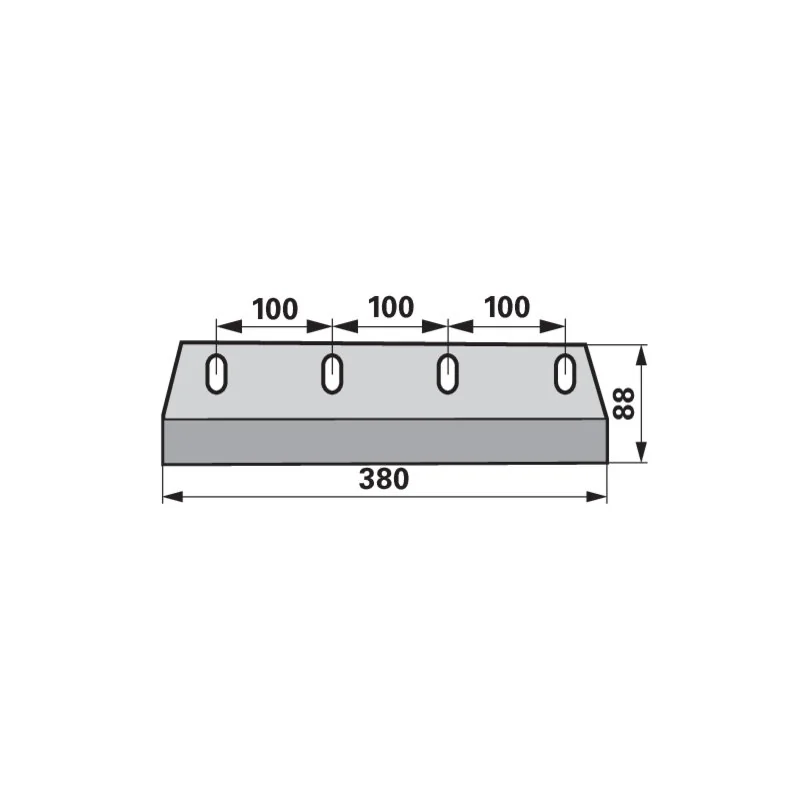 MWS - 984690 - Chipper blade