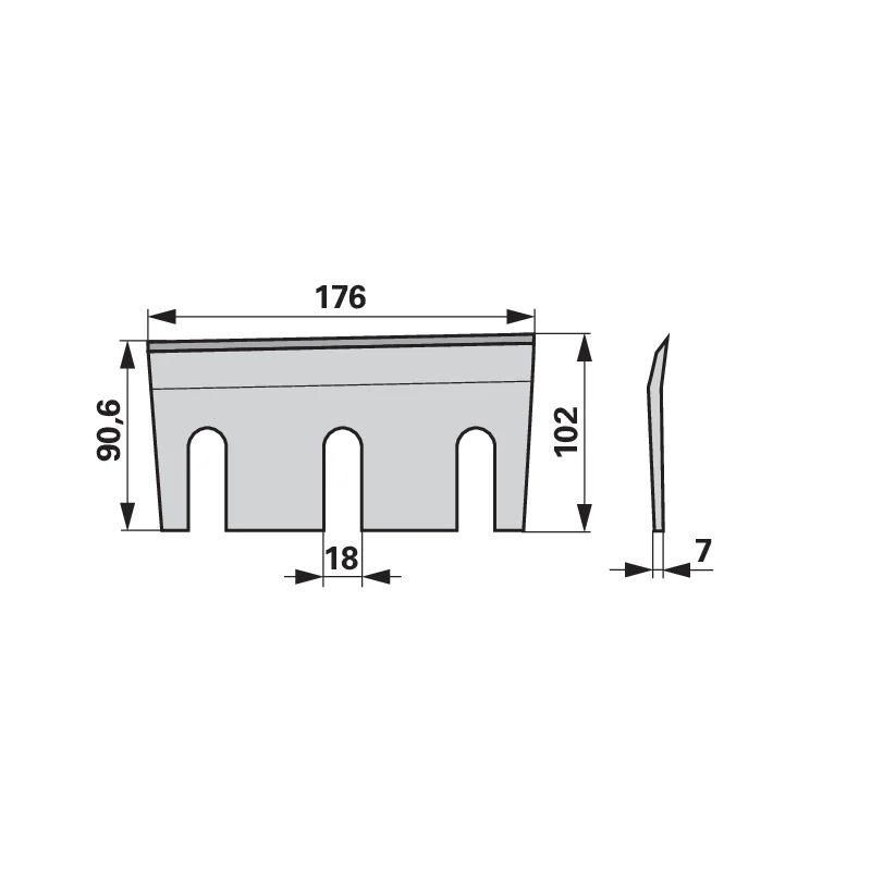 MWS - Z62075 - Chipper blade
