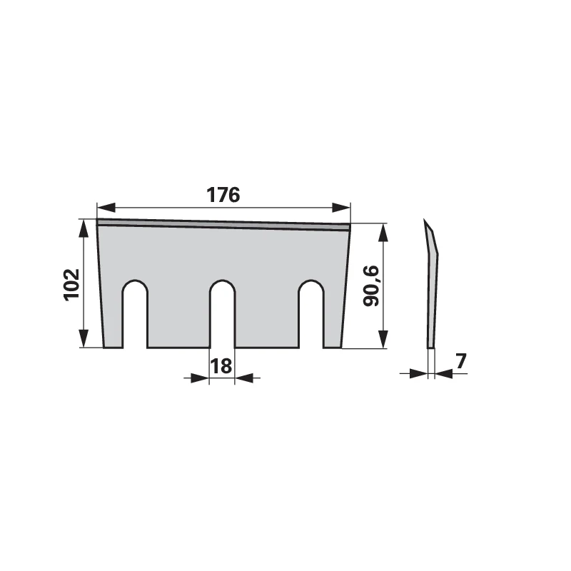 MWS - Z62076 - Chipper blade